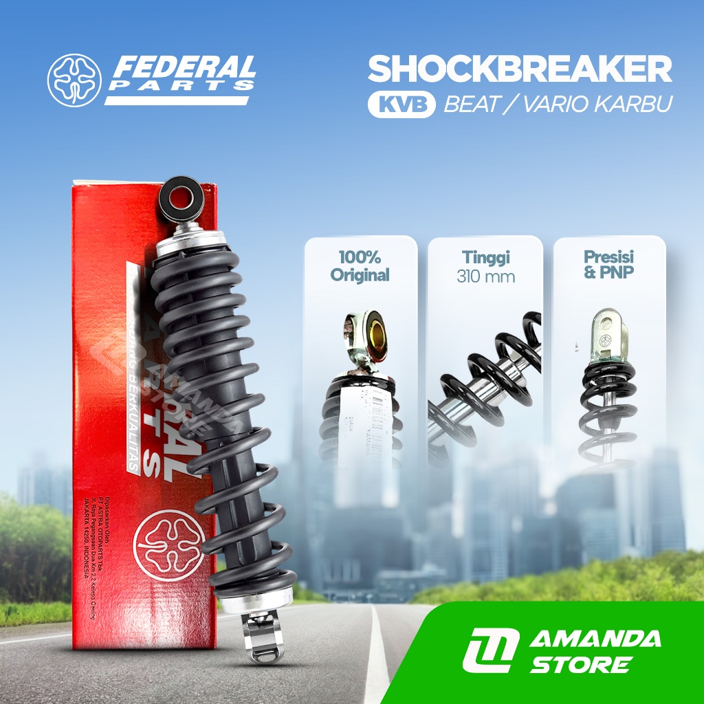 SHOCK Sok Belakang BEAT VARIO KARBU (KVB) Original Federal Parts