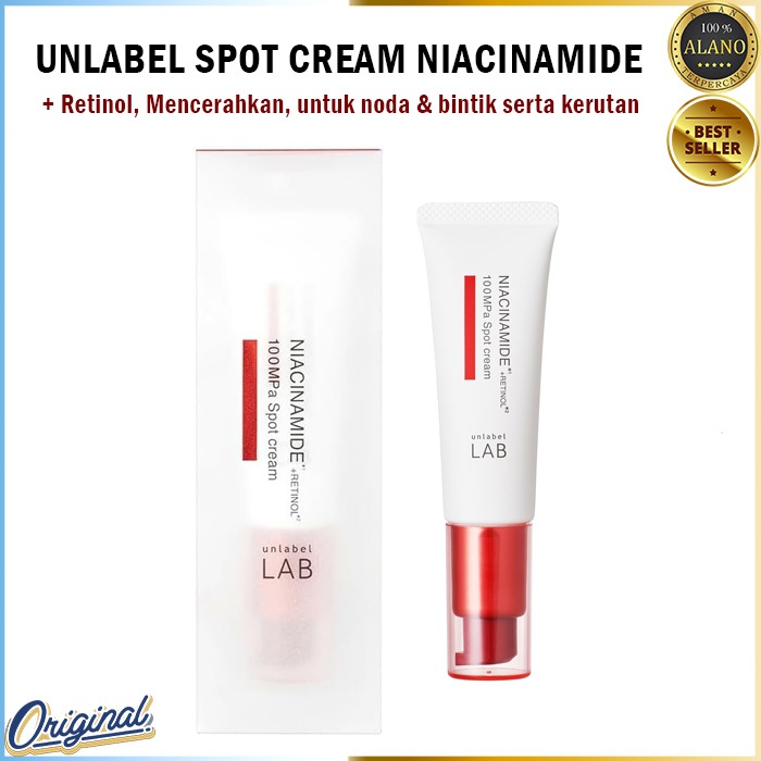 Unlabel Spot Cream Niacinamide Retinol Original