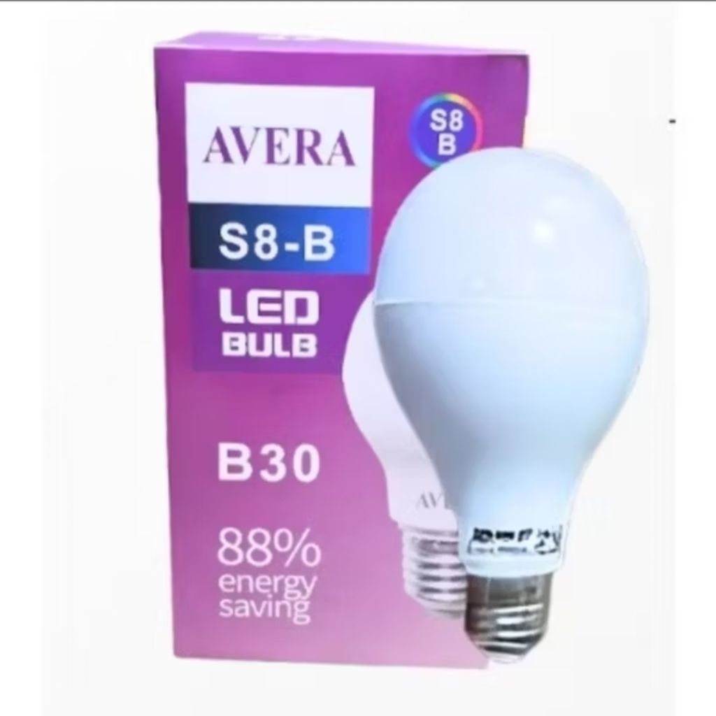 LAMPU LED GARANSI 1 TAHUN HEMAT ENERGI 88% AVERA