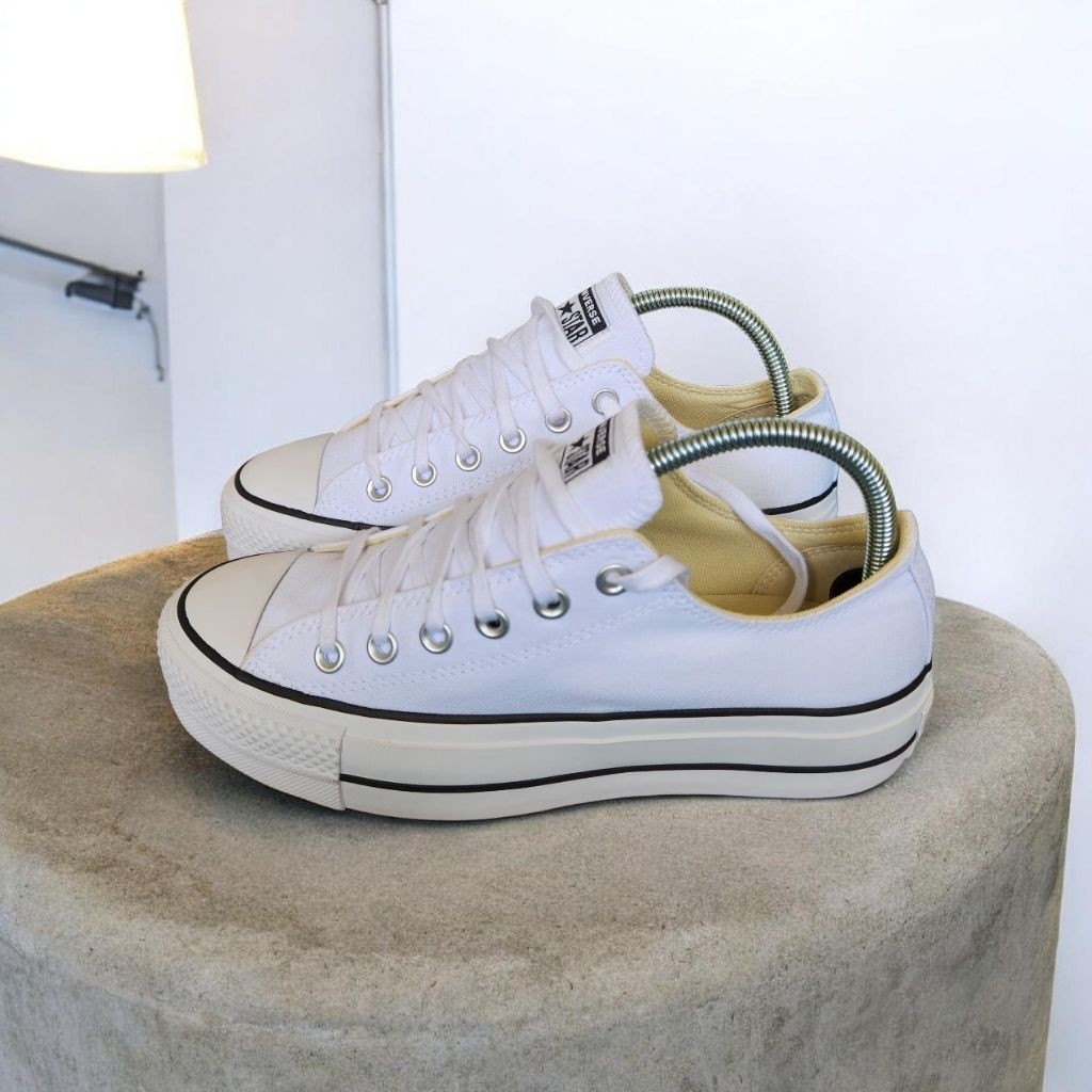 Sepatu Converse Ctas Lift Ox - Sneakers Women BNIB - Colour White