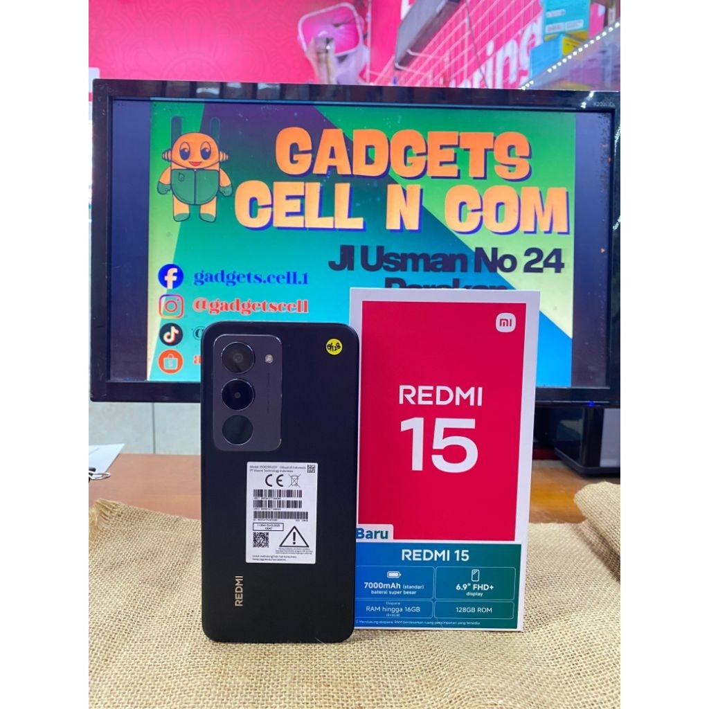 Xiaomi Redmi 15 8/128GB - Bekas Bergaransi