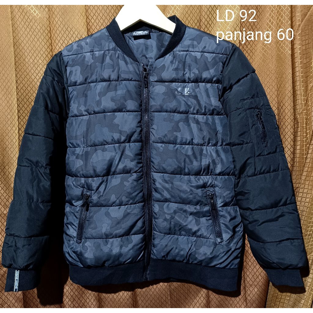 jaket winter puffer hitam jaket gelembung puffer hitam jaket winter bomber puffer jaket musim dingin