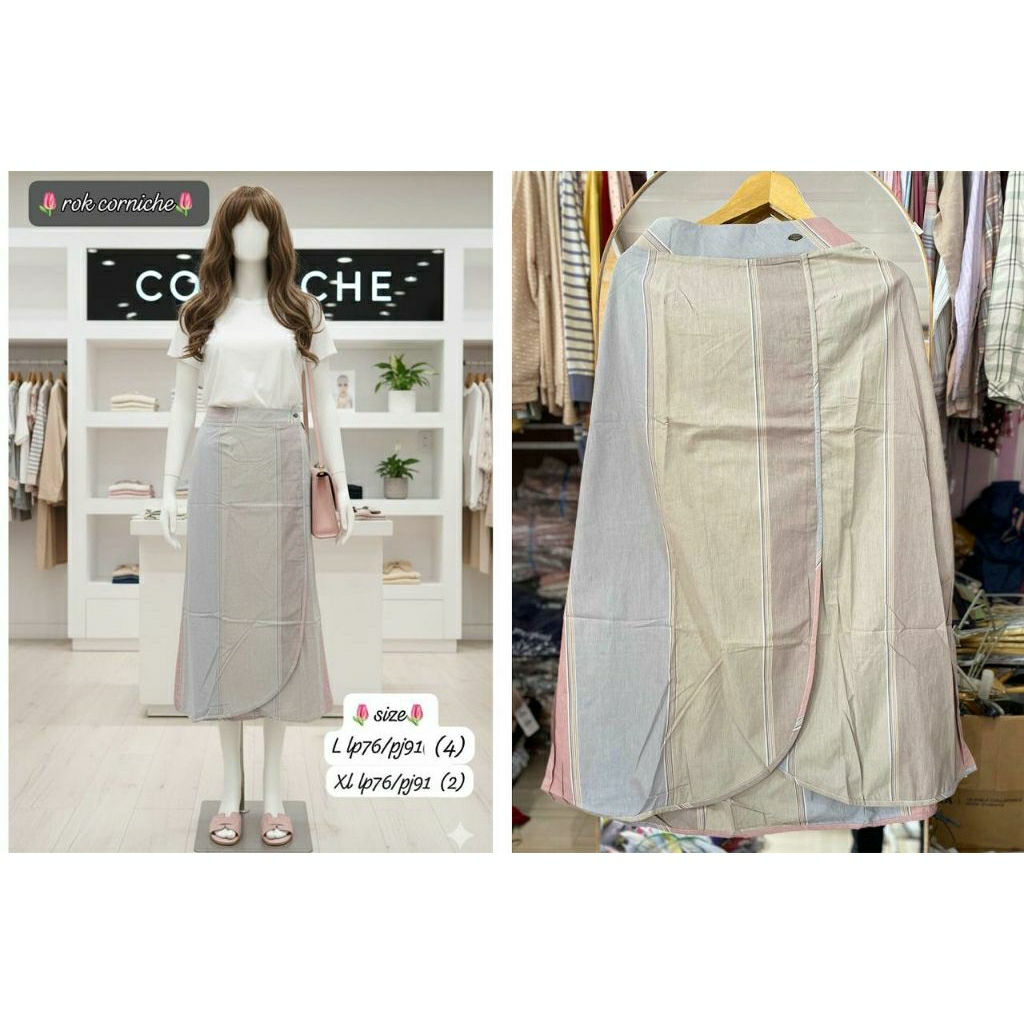 Rok Corniche original matahari diskon
