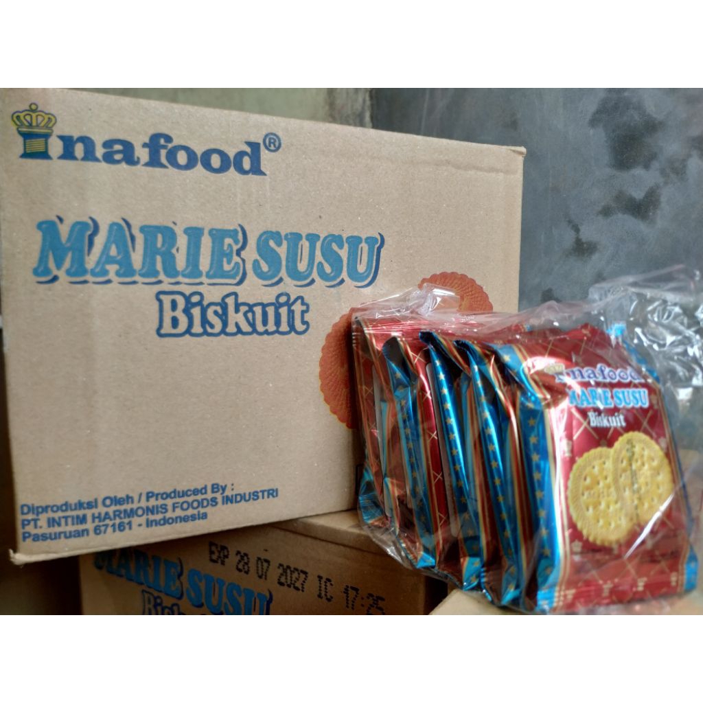 INAFOOD MARIE SUSU BISKUIT KOALA RENCENG 1 DUS ISI 120 Pcs