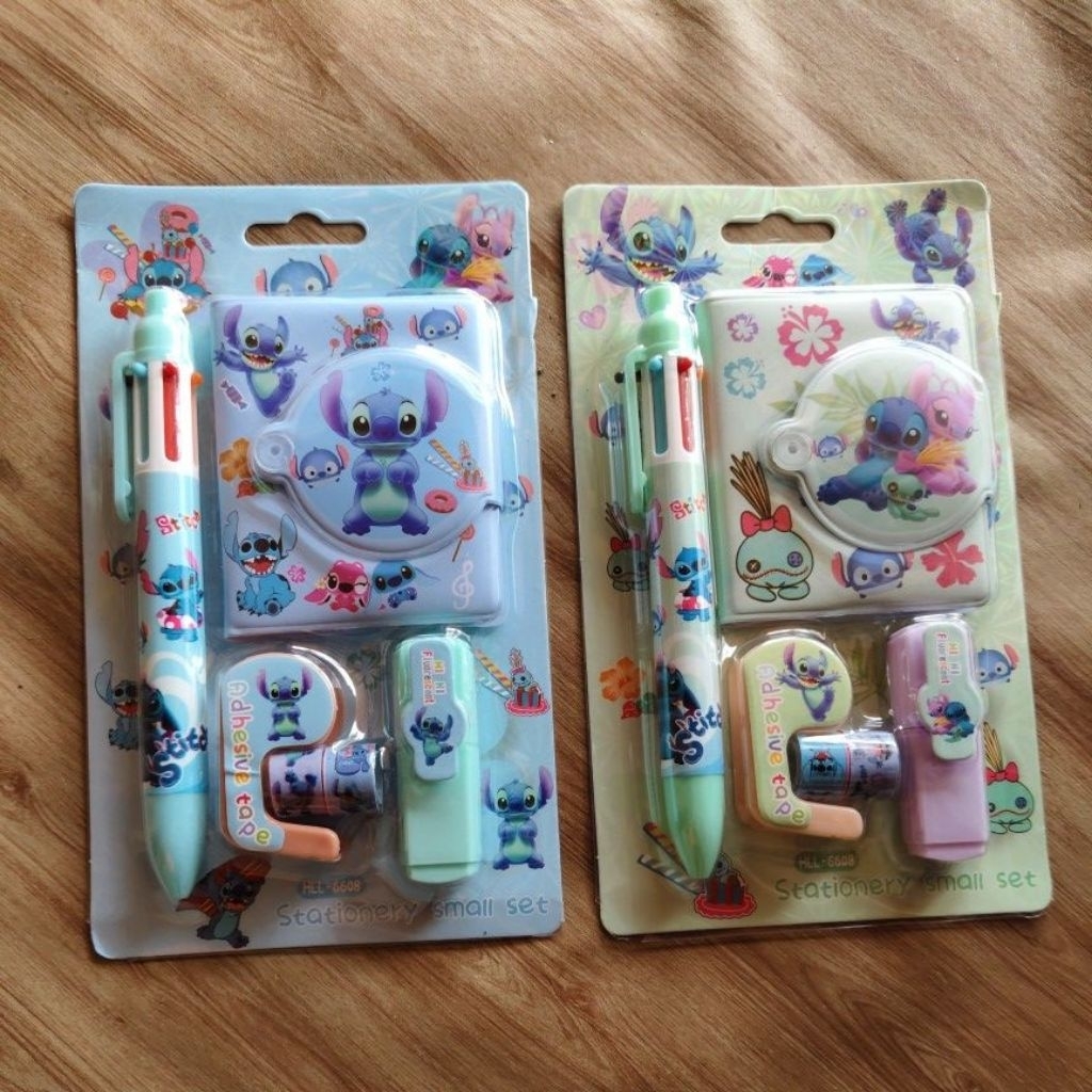 stationery lilo&stitch/ notebook lilo&stitch/pulpen lilo&stitch