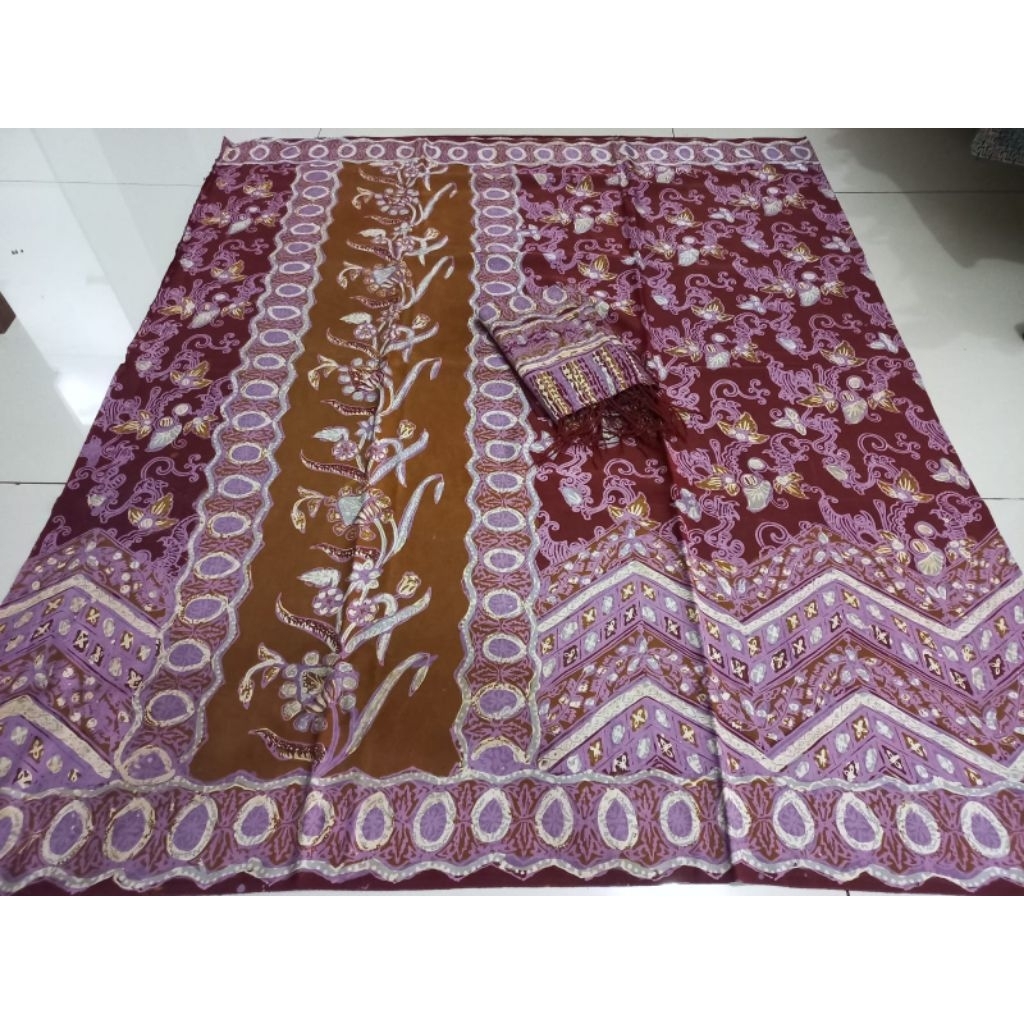 kain batik sarung selendang bahan sutra asli khas trusmi cirebon batik elliza