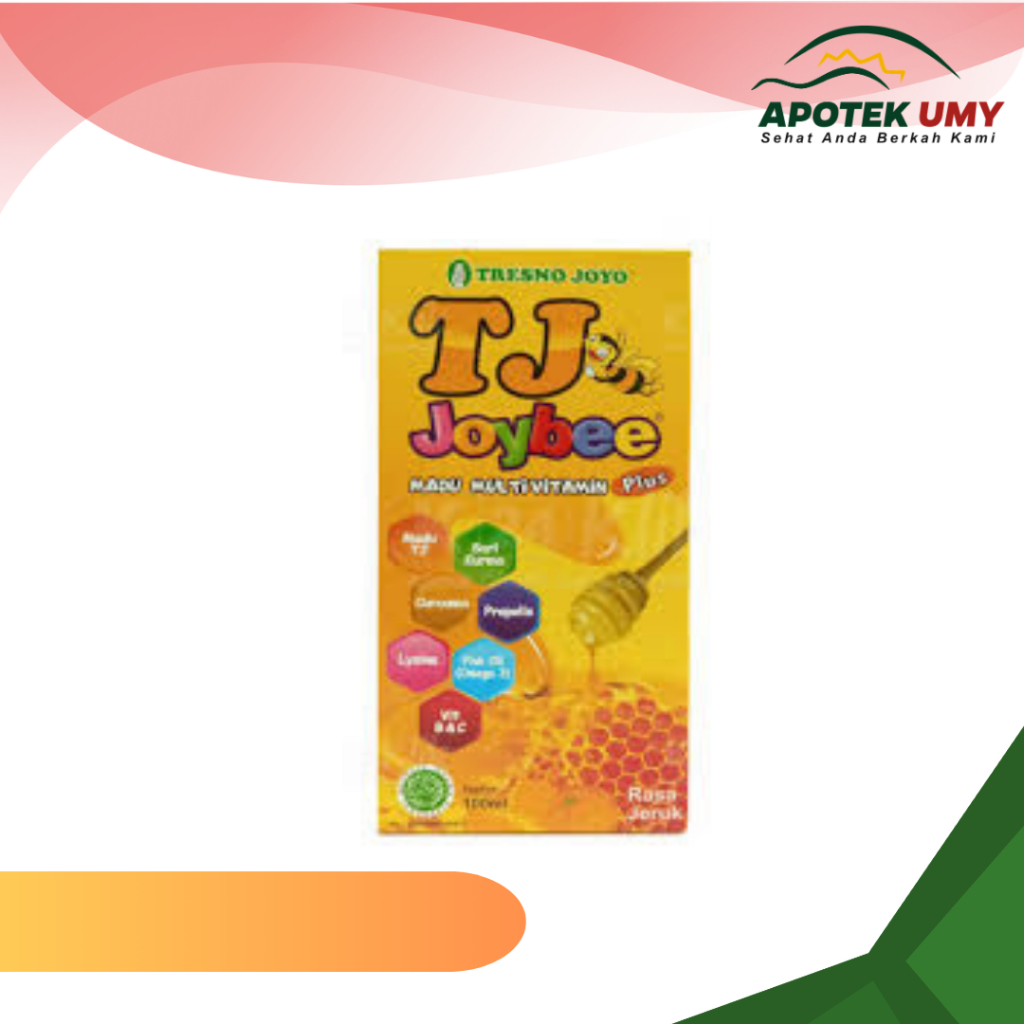 Madu TJ Joybee Jeruk 100 mL - Madu Multivitamin Anak / Madu TJ Joybee Anak