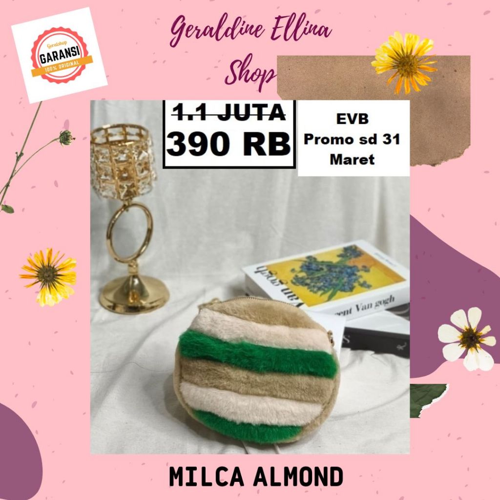 Tas mini bag wanita EVB sale original store seri MILCA