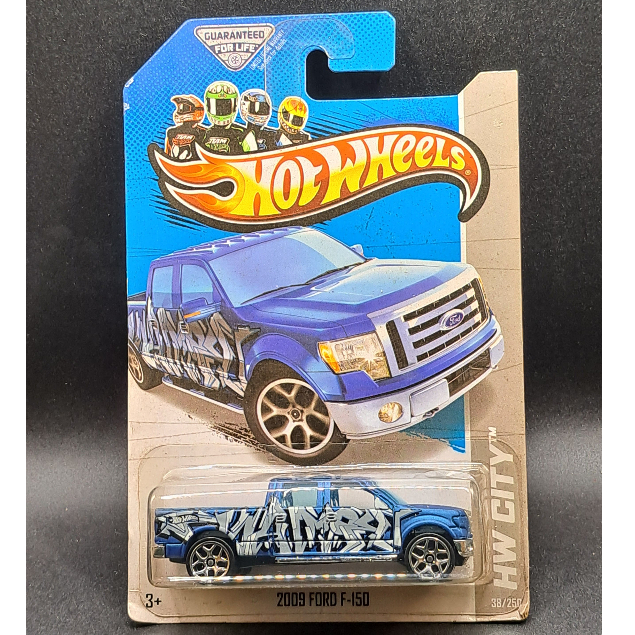 2013 Hot Wheels - 2009 Ford F-150 - Blue -Pickup Truck