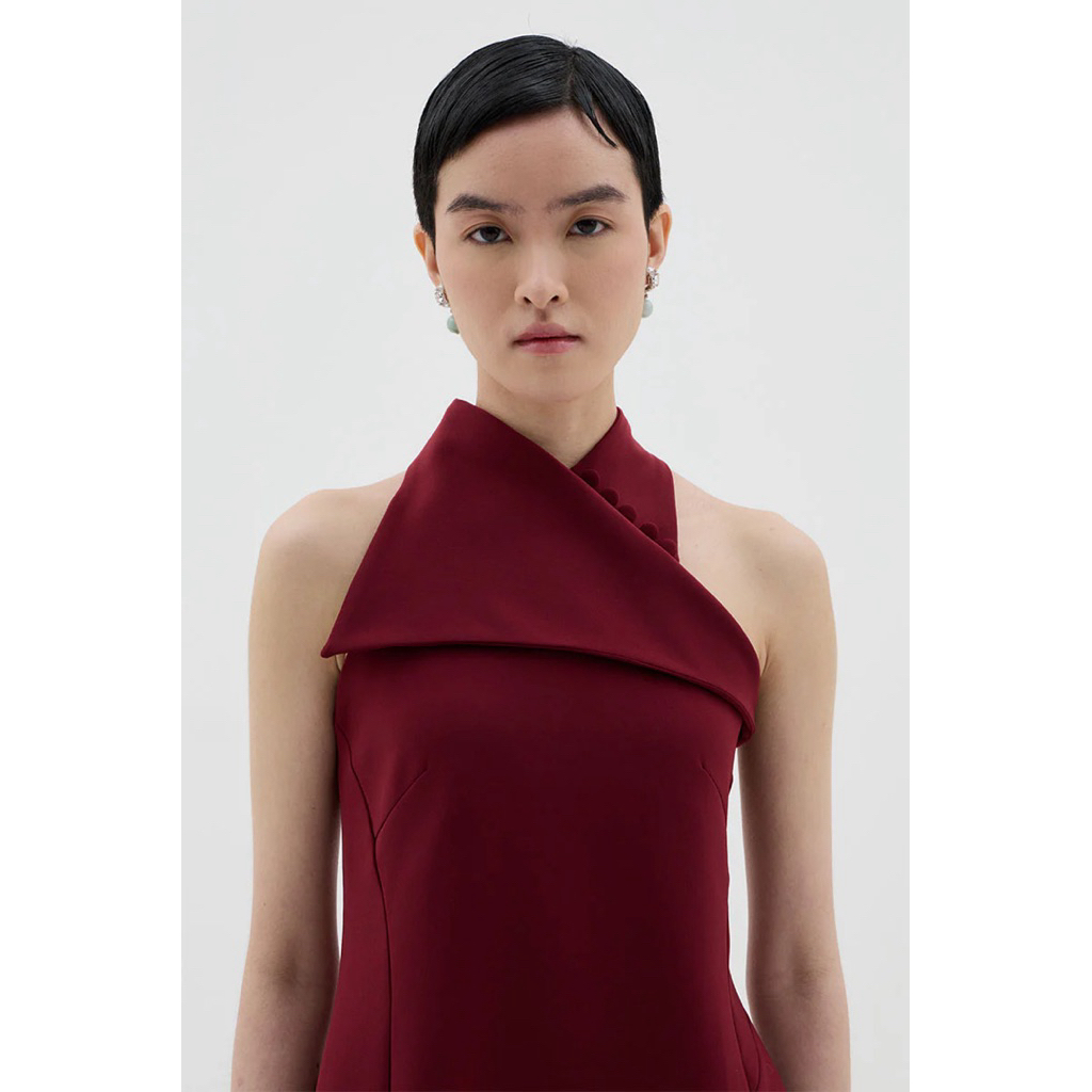 New Duma Chi Dress Maroon DumaOfficial