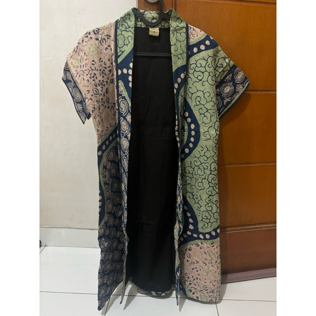 nona rara raya hijau outer preloved