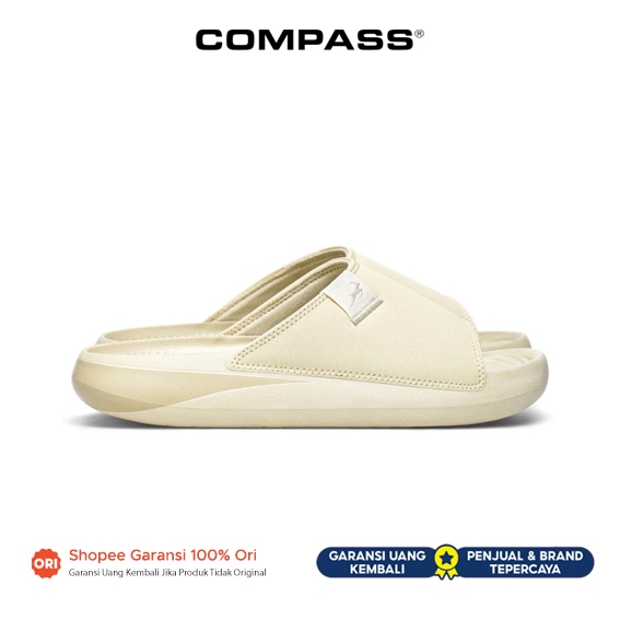 Sepatu Compass Slider Mono Cream