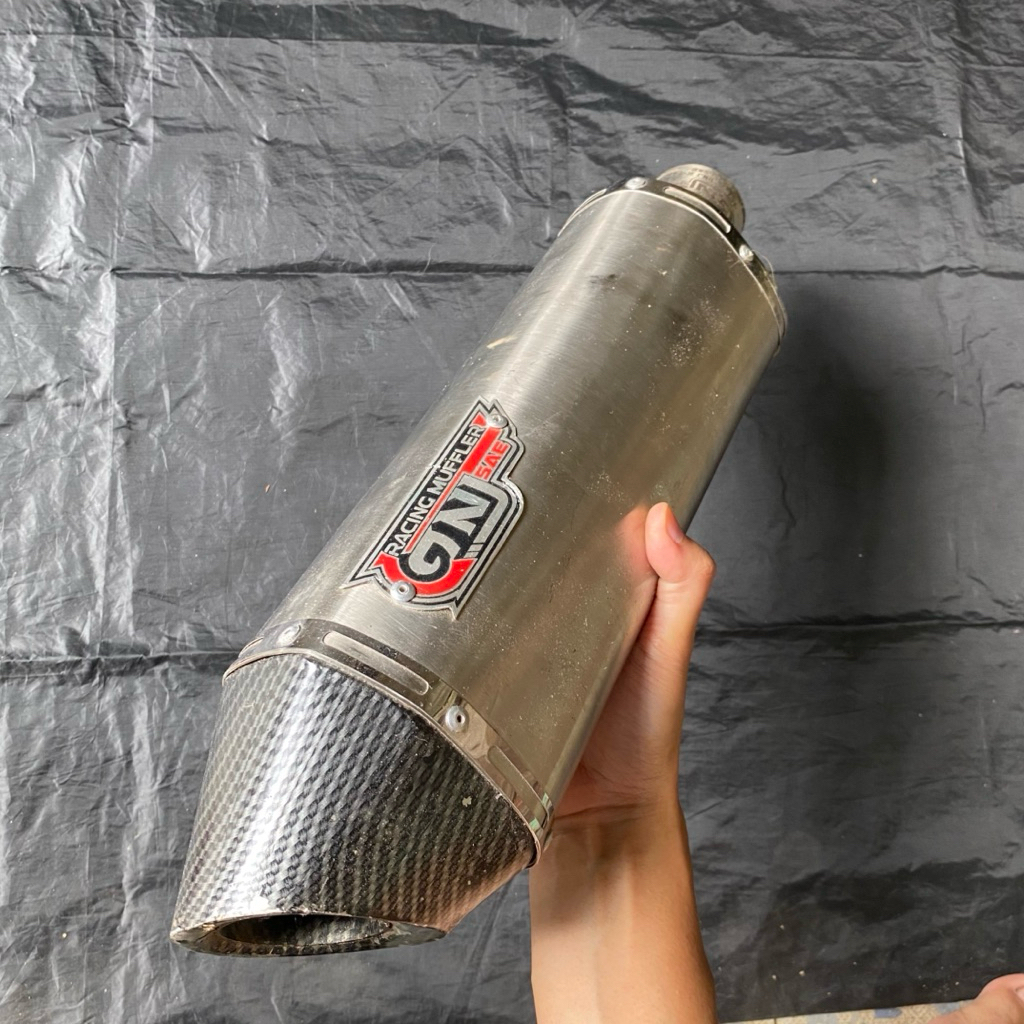 Knalpot GNJ racing muffler inlet 50
