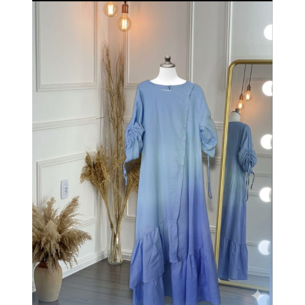 SKY BLUE - DRESS WANITA