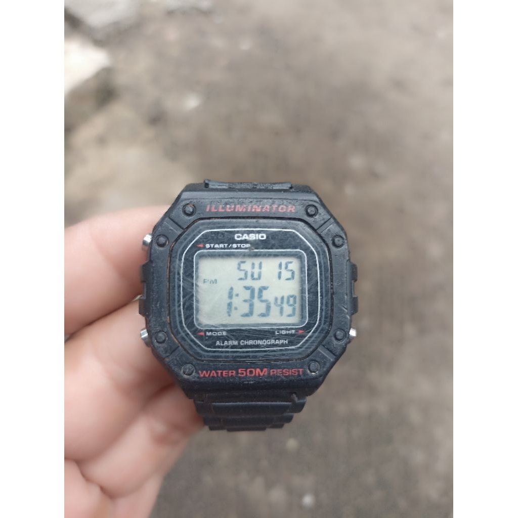 casio w218h