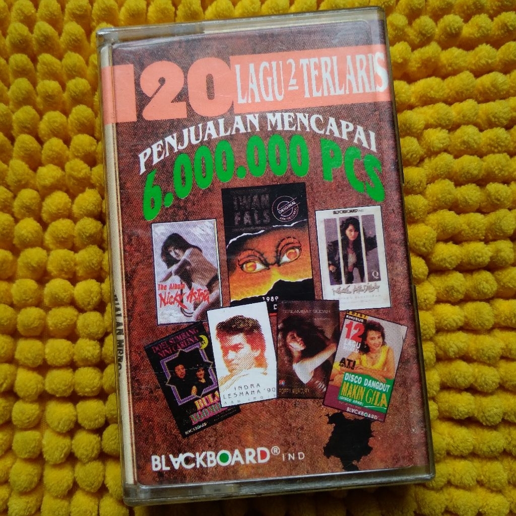 KASET PITA KOMPILASI 20 LAGU LAGU TERLARIS - IWAN FALS NIKE ARDILLA POPPY MERCURY DLL