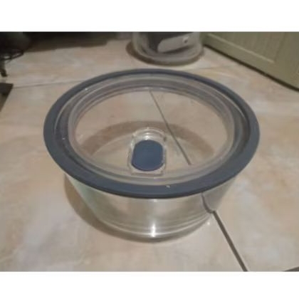 wadah makan kaca second