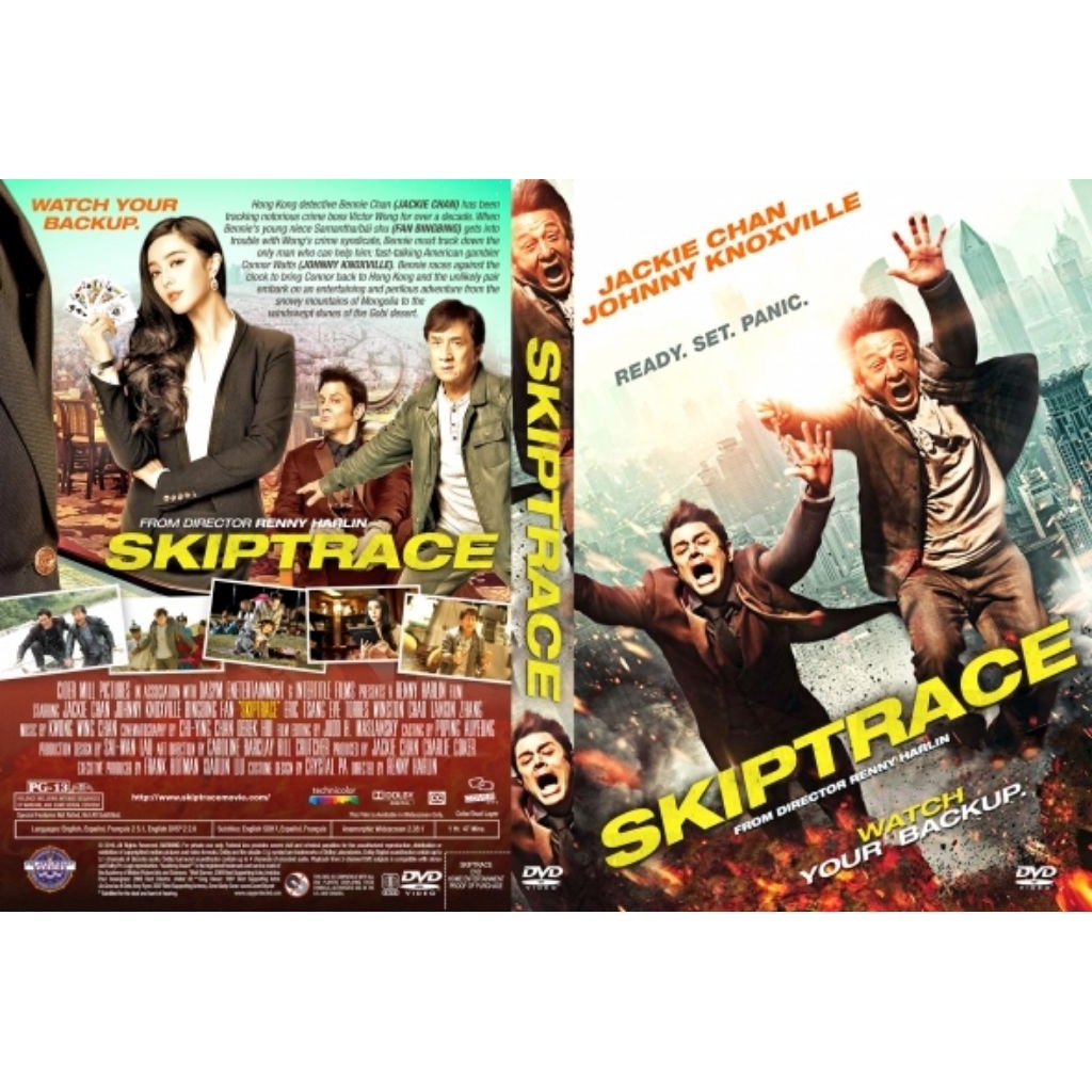 KASET DVD FILMM JACKIE CHAN SKIP TRACE-KASET DVD ACTION TERBARU SKIPTRACE JACKIE CHAN