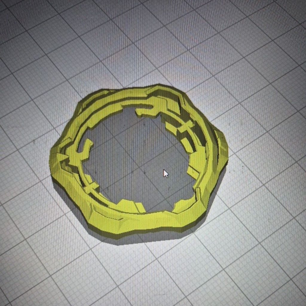 beyblade x 6 sided ratchet ring