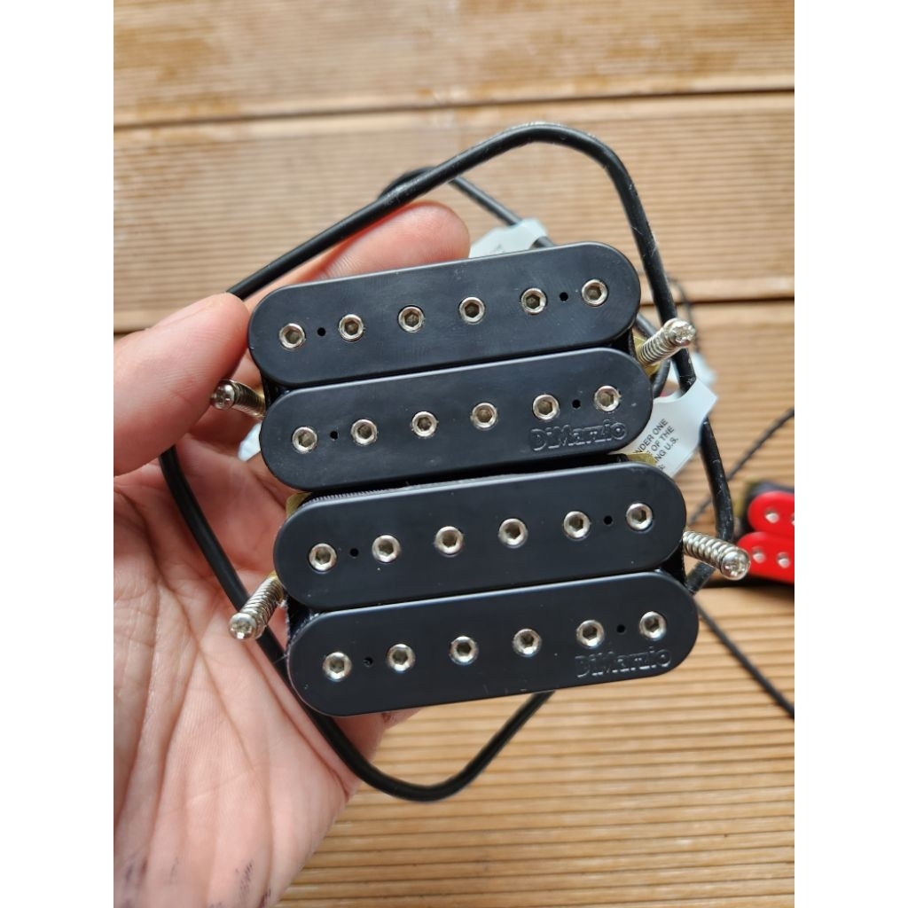 Pickup Gitar Dimarzio D Activator Black