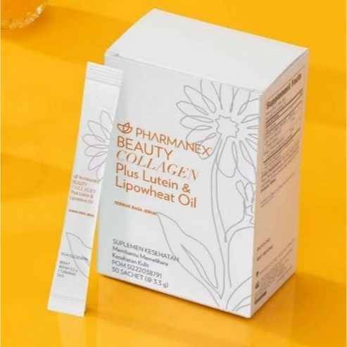 Pharmanex Beauty Collagen Lutein Plus Lipowheat Oil 30 Sachet 100% Original