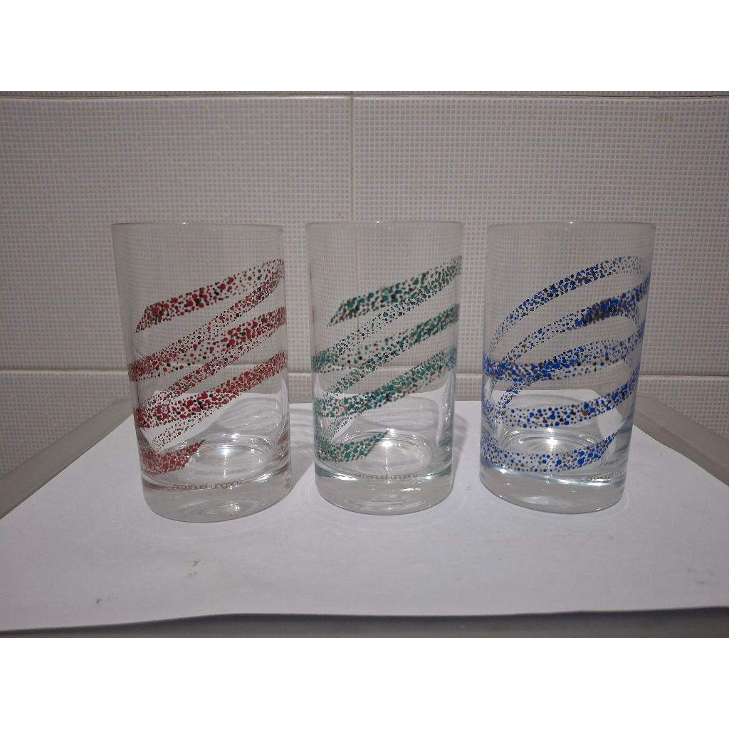 Emanuel Ungaro Desginer Sasaki Crystal Water Glass, vintage