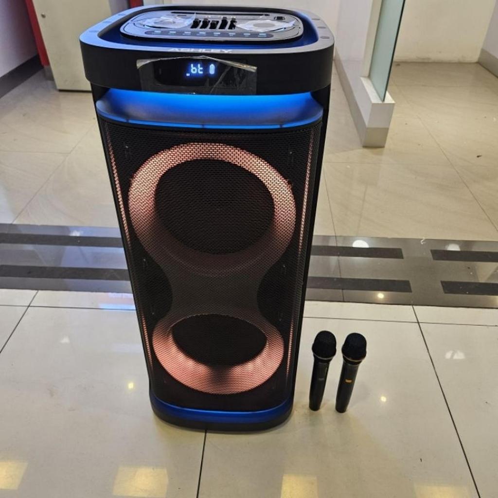 Speaker Portable Ashley JOSS-102 JOSS102 JOS 102 Original Double 10in 10 in 10" 10 inchi Garansi Res