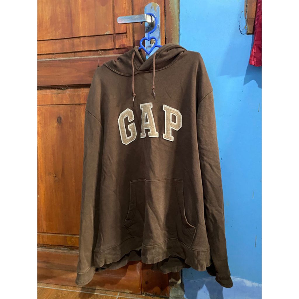 Hoodie Gap Brown