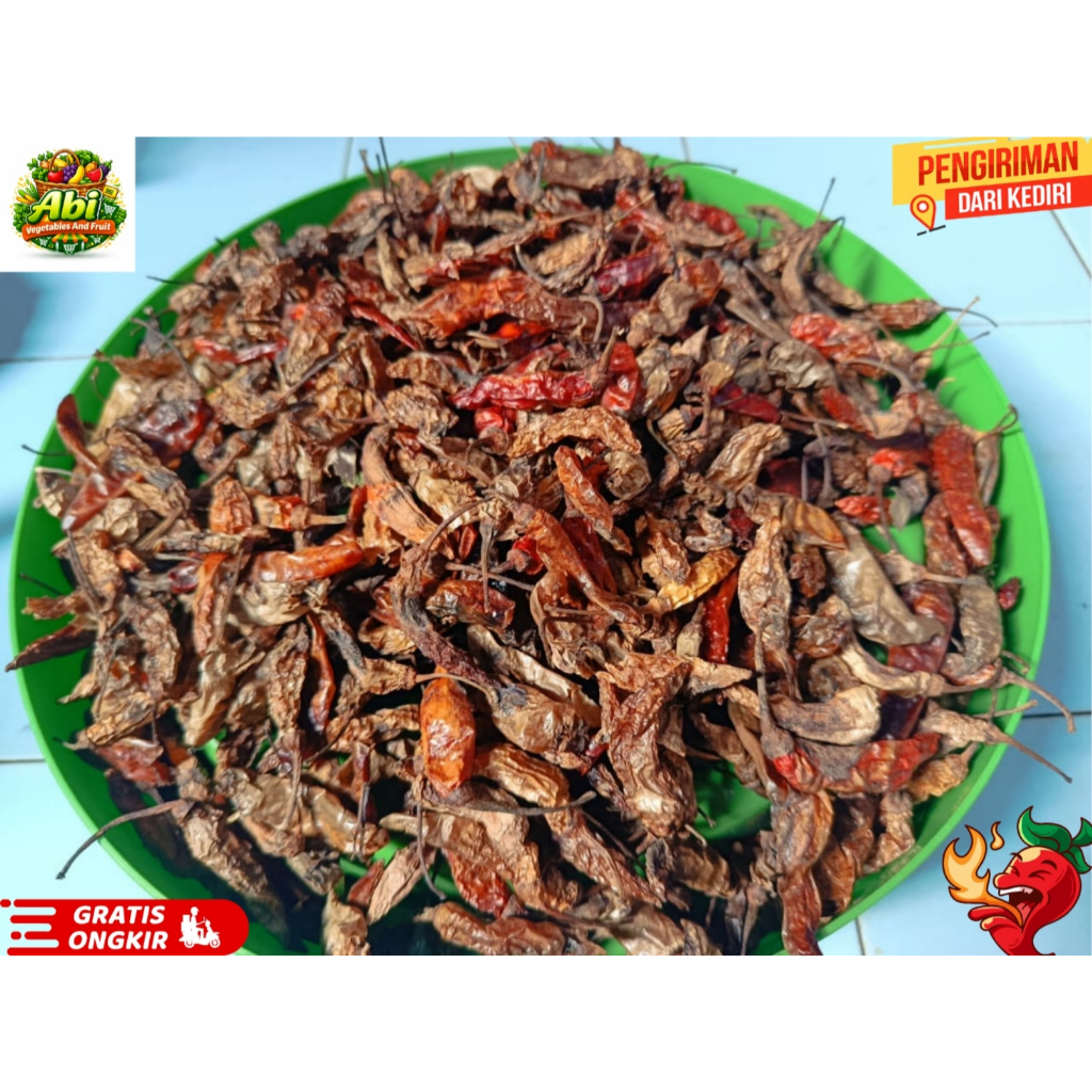 Cabe Rawit Kering Lokal Harga Ekonomis Cocok untuk Usaha/ Cabe rawit kering