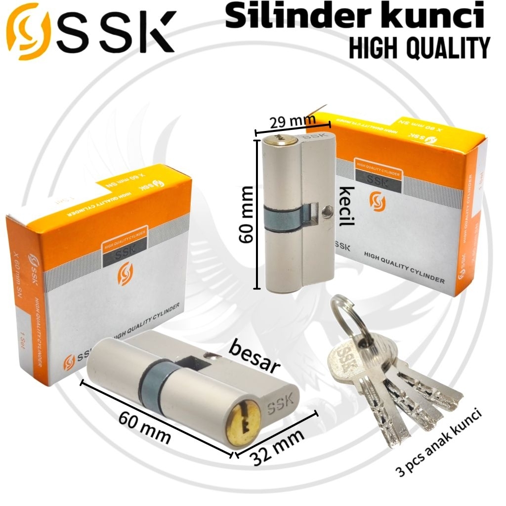 silinder kunci pintu besar silinder kunci pintu kecil cylinder pintu