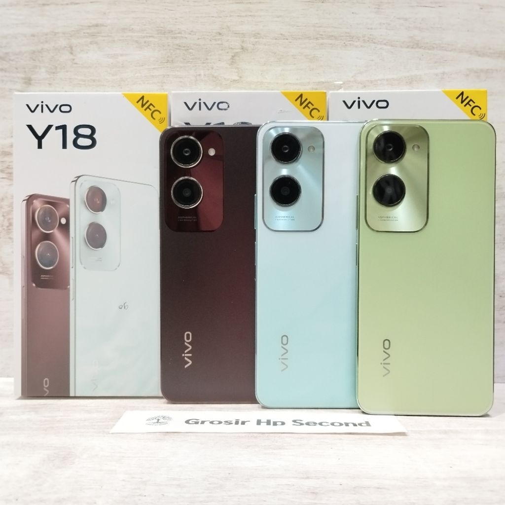 VIVO Y18 6/128GB 4/128GB 4/64GB HP SECOND FULLSET