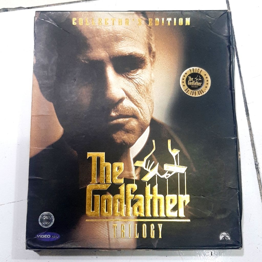 vcd The Godfather - Trilogy (isi 9 disc)