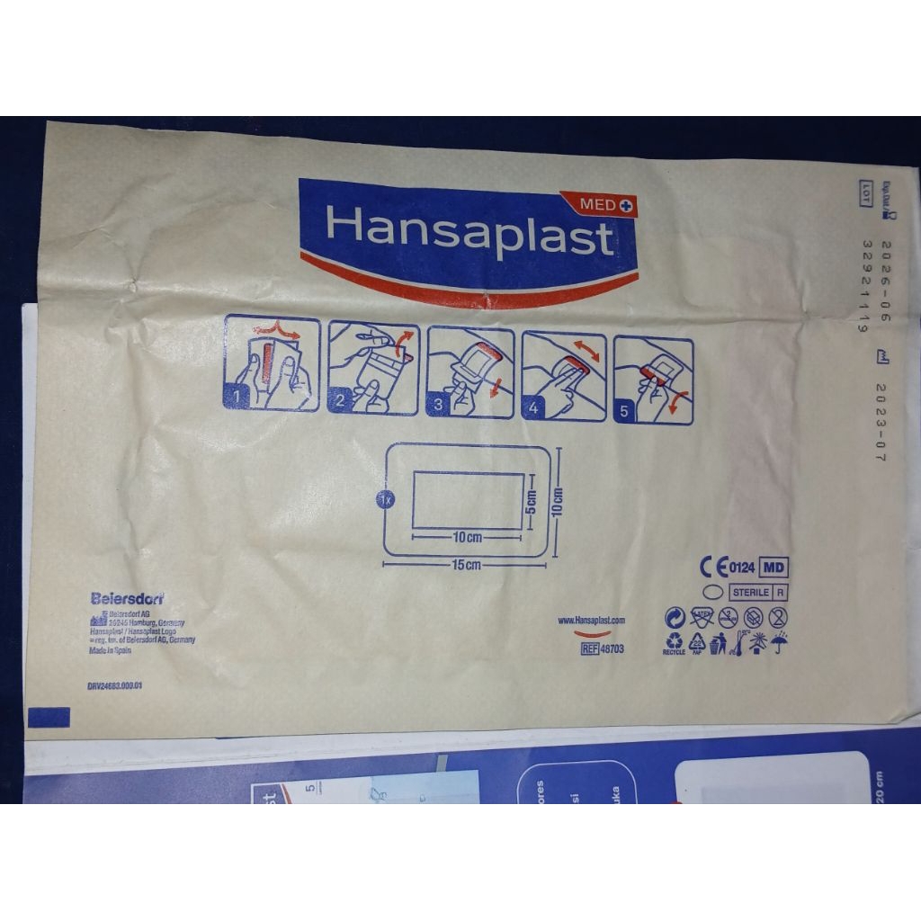 Hansaplast Med plester luka besar