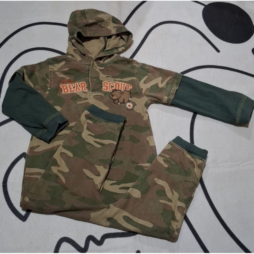 SS Seragam TNI Anak cukup untuk 2 tahun-4 tahun PRELOVED