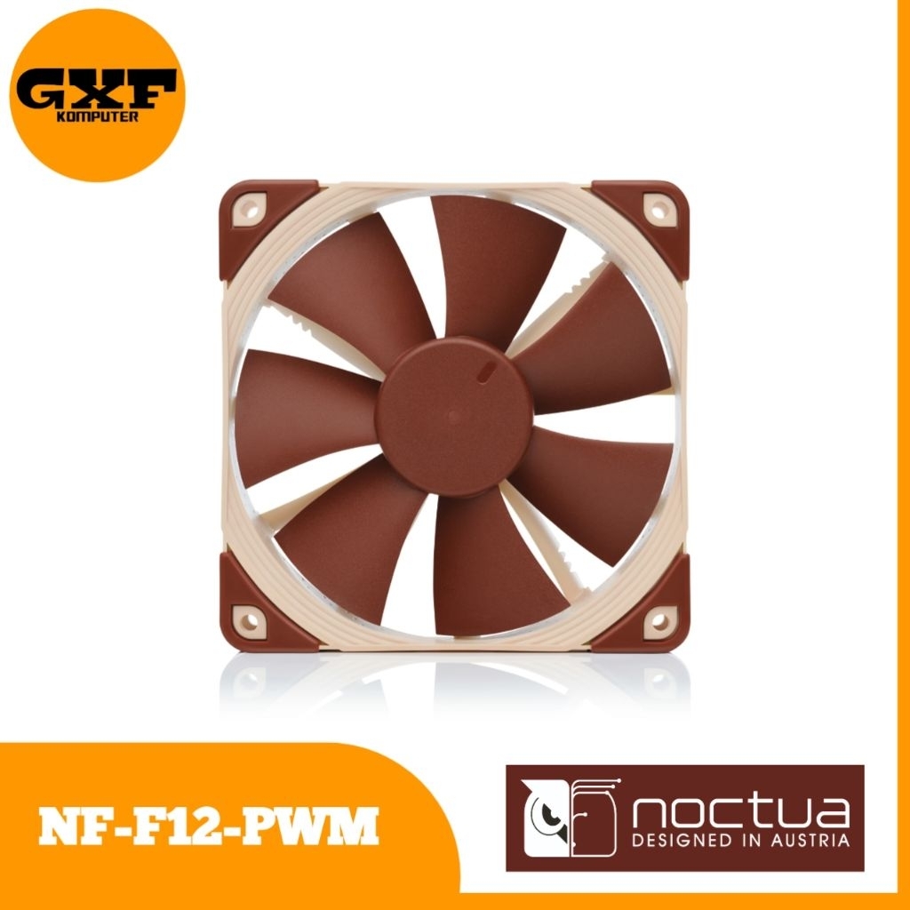 Noctua NF-F12 PWM - Premium 12CM FAN, 1500RPM