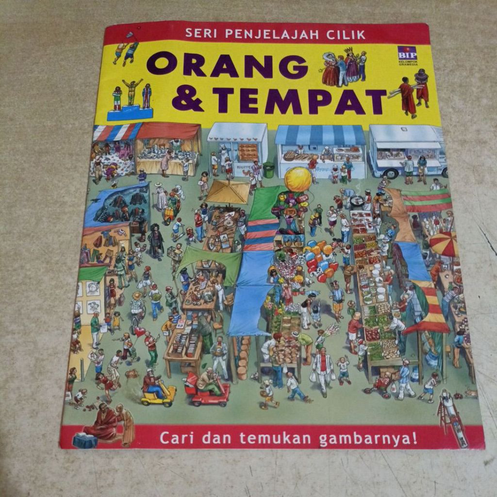 Buku Seri Penjelajahan Cilik Orang & Tempat