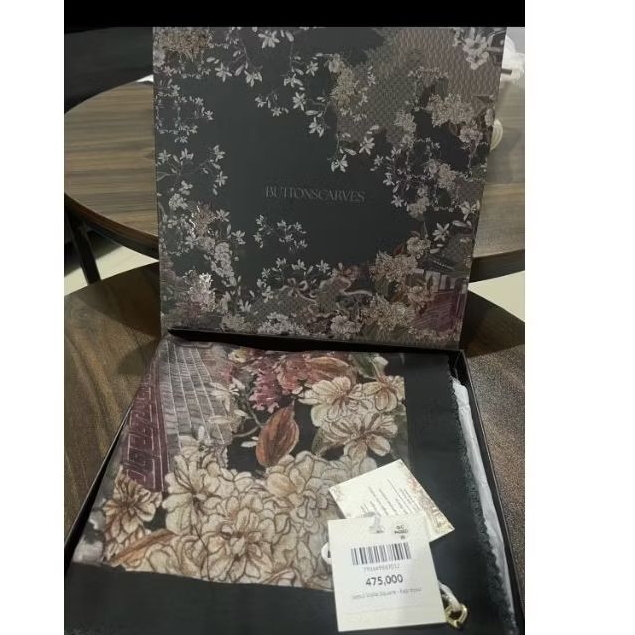 ButtonScarves Seoul Espresso New Fullset