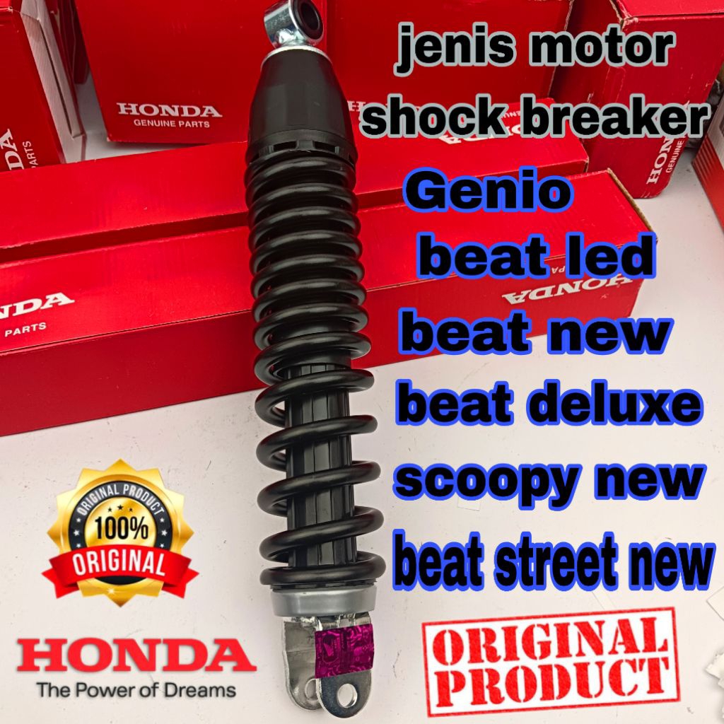 KOJ shock breaker belakang ORIGINAL honda beat deluxe beat led beat streat new scoopy new beat sport
