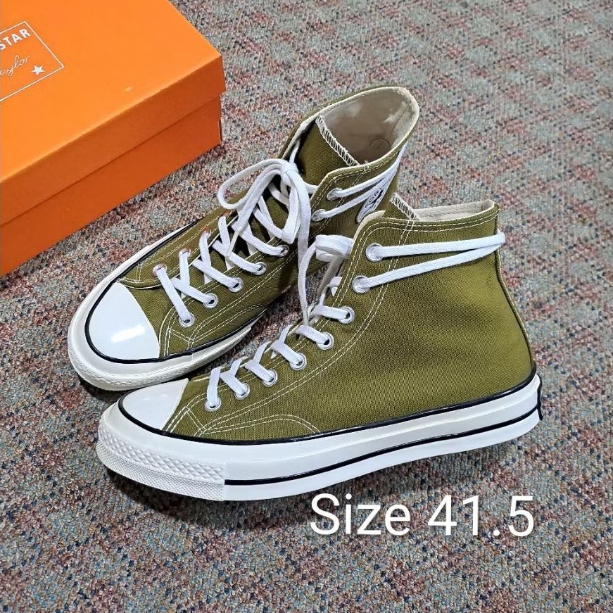 Converse 70s Hi Dark Moss Green classic Original