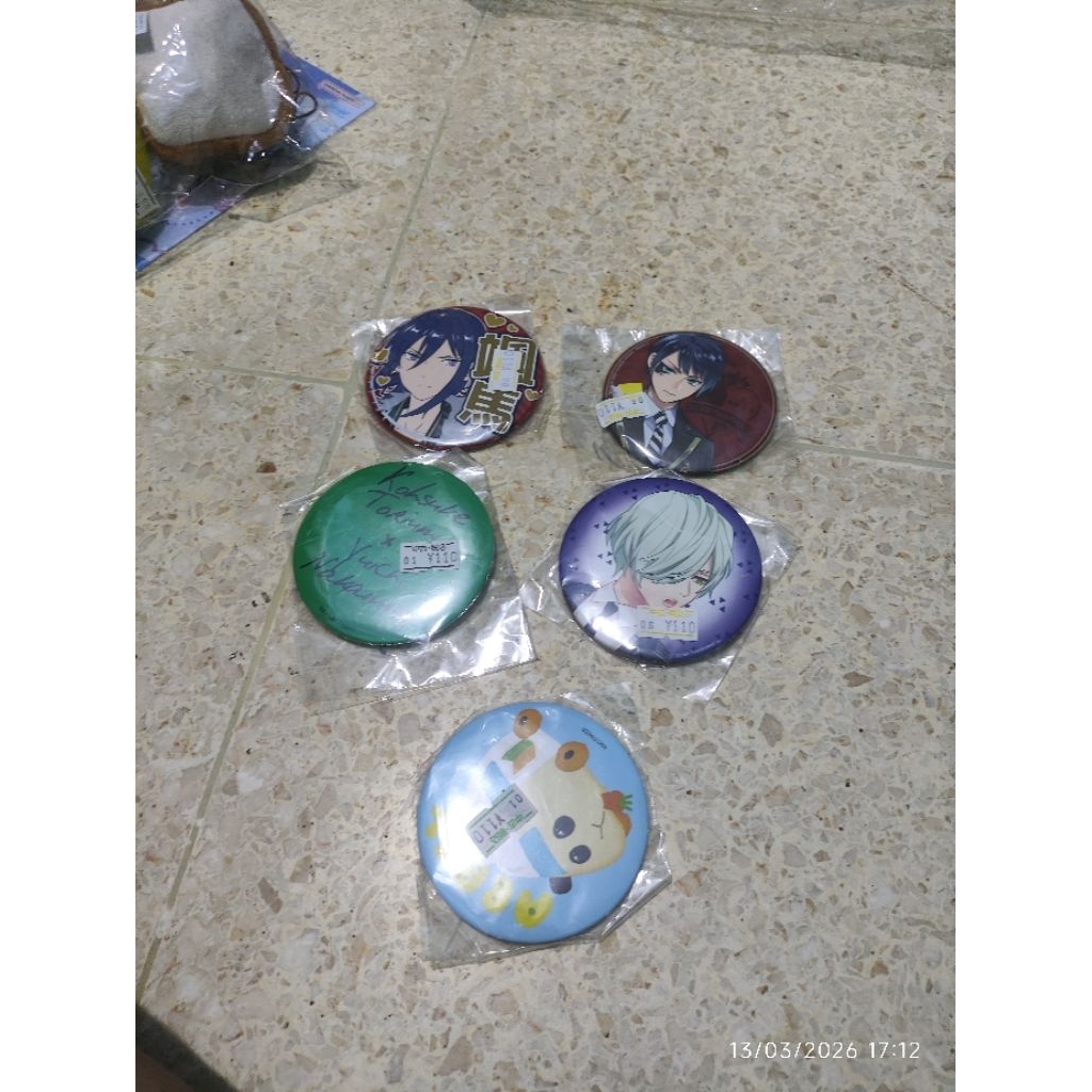 Satuan Pin Badge emblem anime original