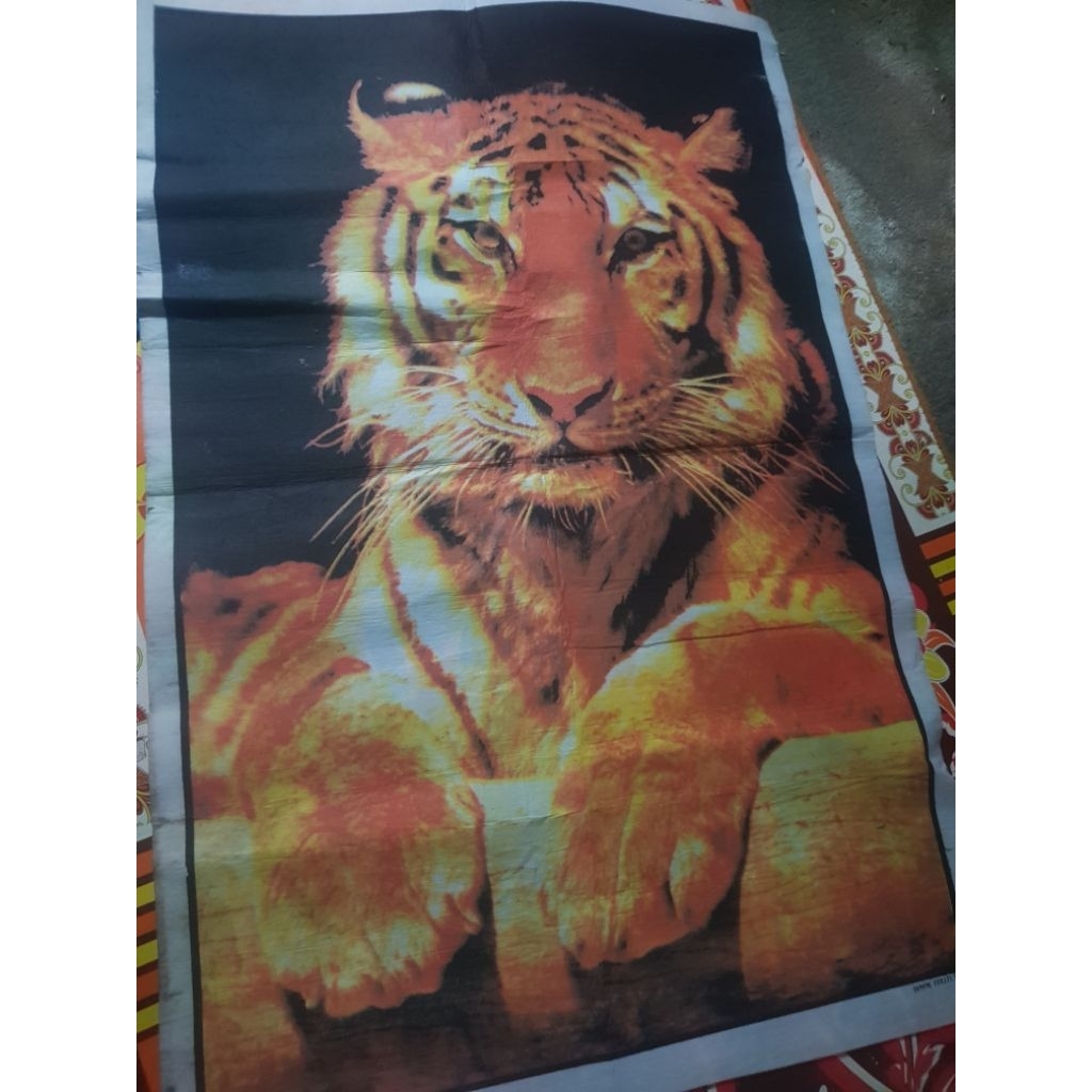 lukisan kain kasa jadul