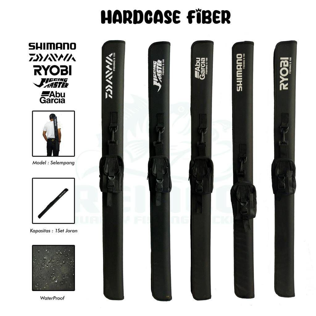 Tas Joran Pancing HardcaseFiber Model Pedang Kaku