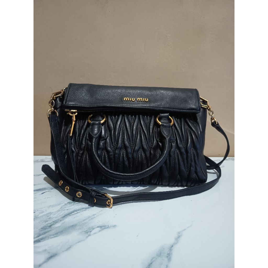 original autentik miumiu vintage preloved bag