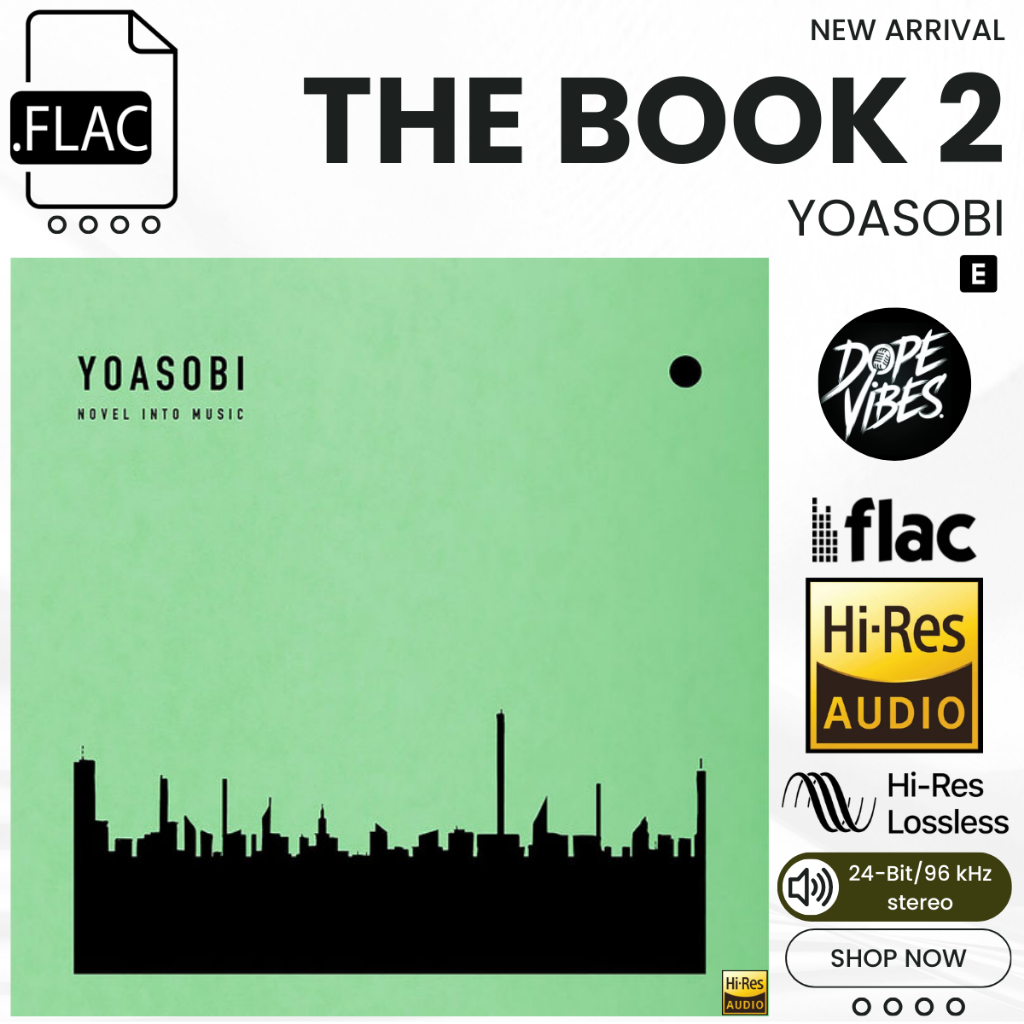 YOASOBI - THE BOOK 2 (2021) Album FLAC Hi-Res Lossless 24-Bit/96 kHz