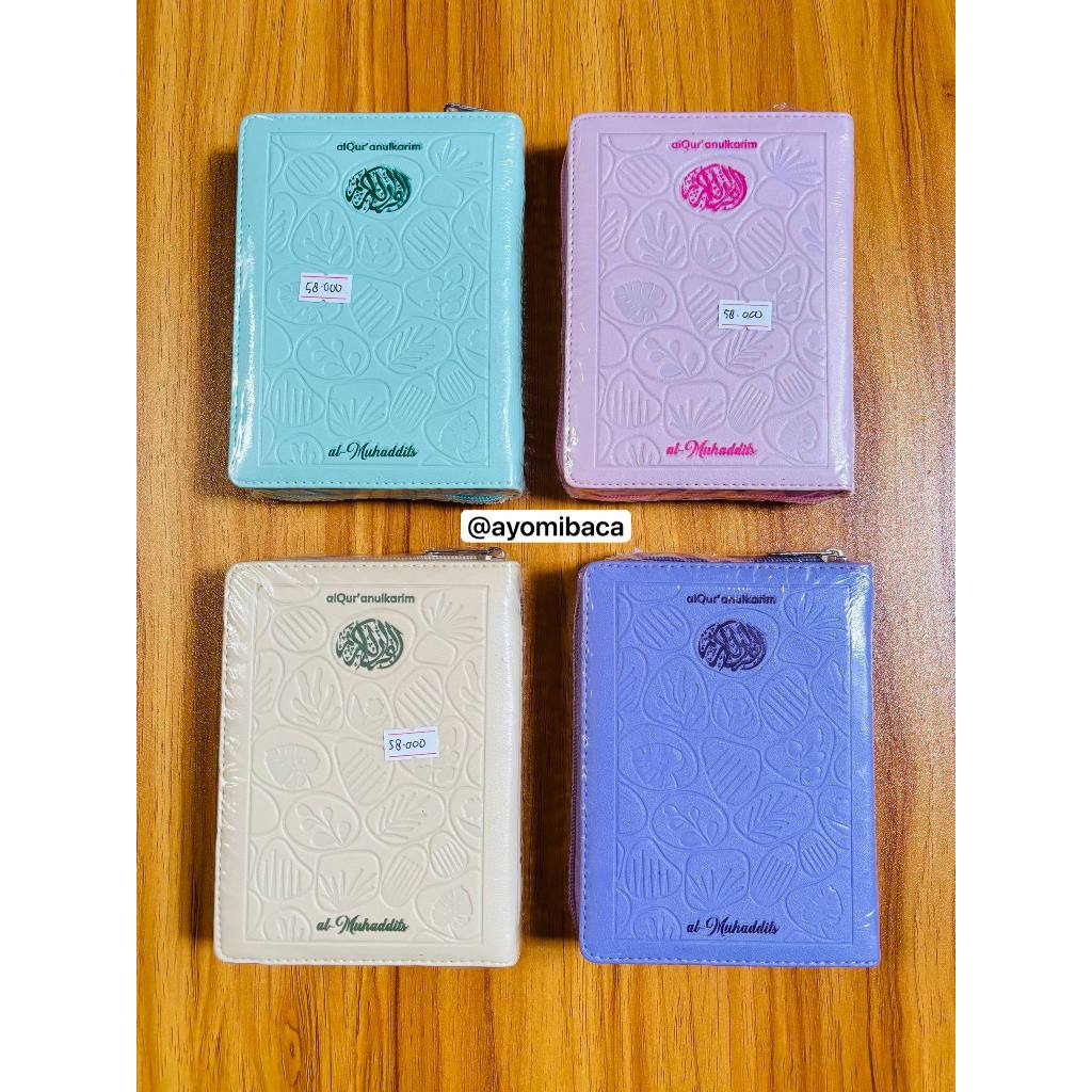 Alquran Muhaddits Muslimah A6 Resleting - Alqosbah