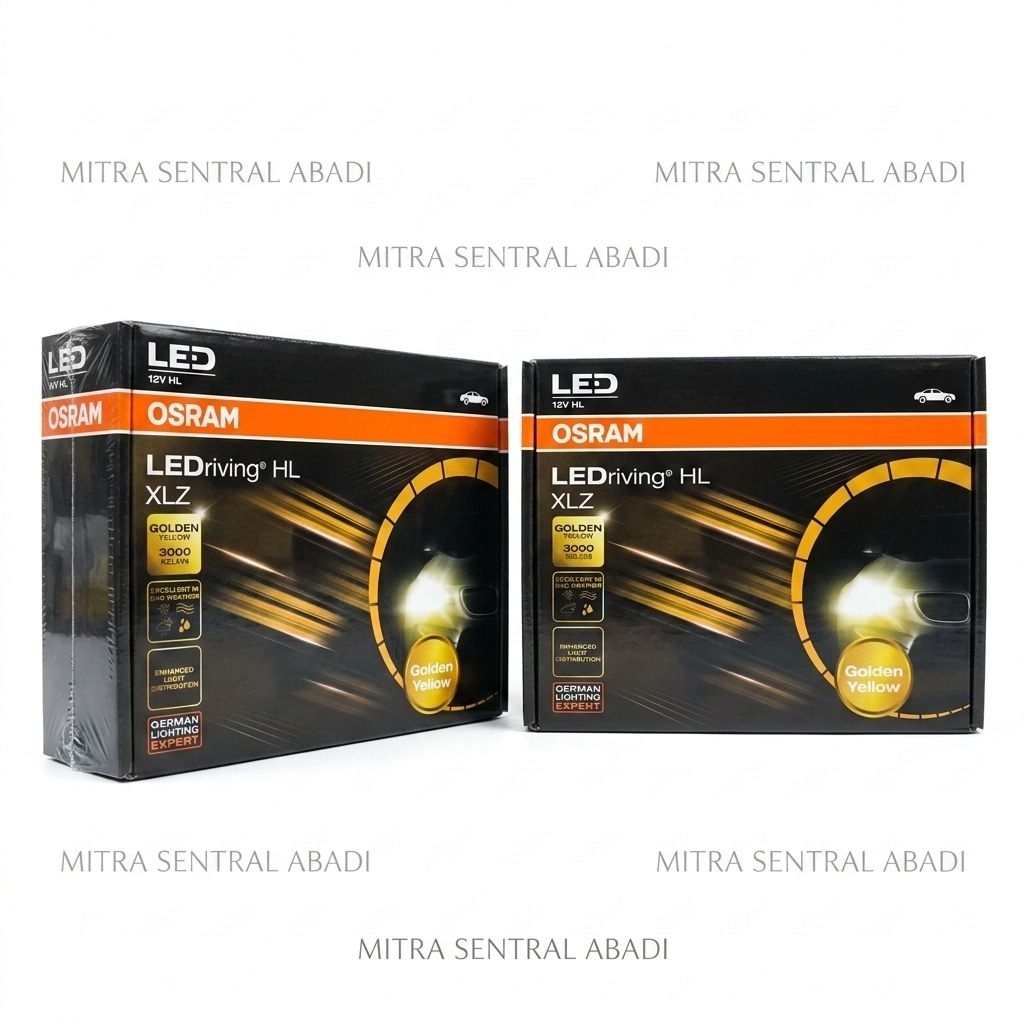 Osram lampu led mobil xlz yellow H11 H16 H8