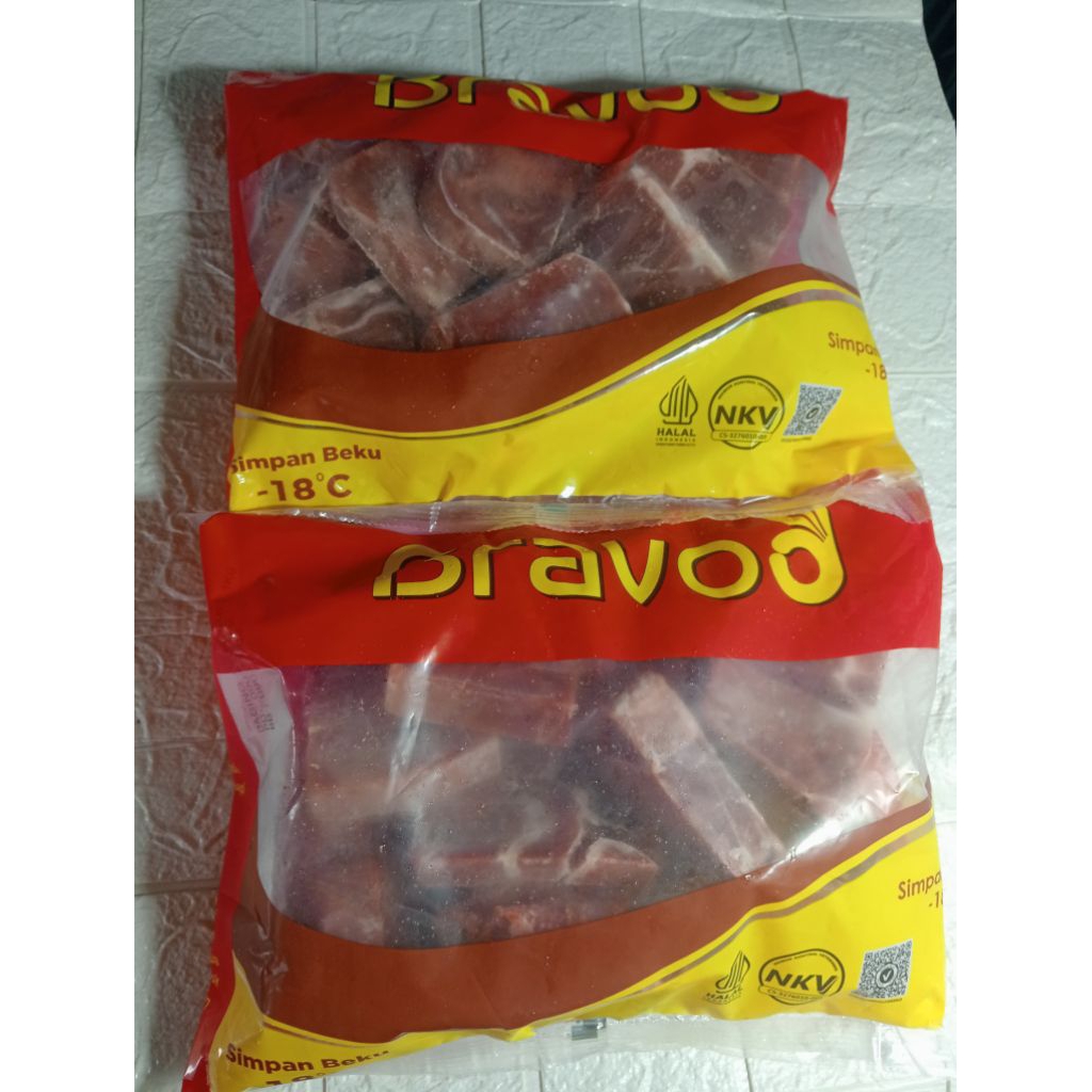 Bravo Daging Rendang Sapi 1 Kg