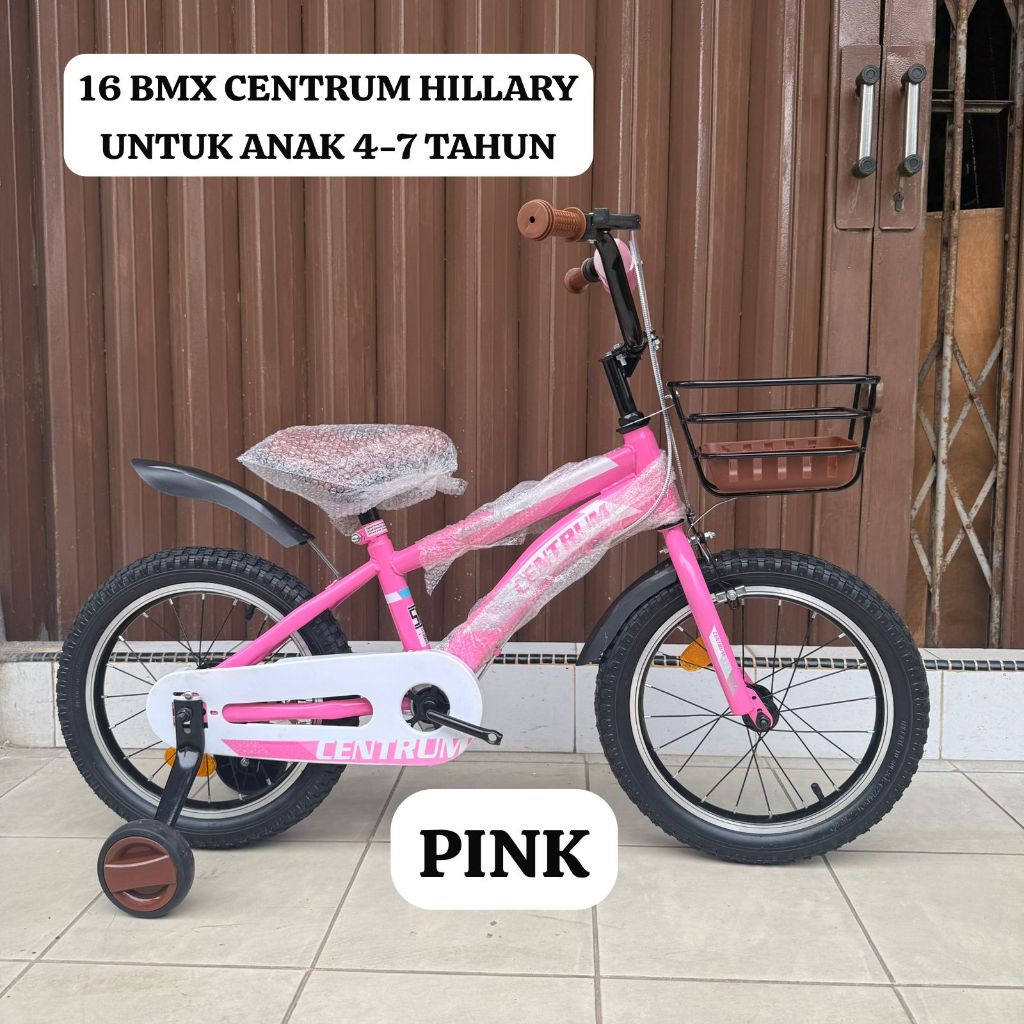 KHUSUS AREA PINANG-BINTAN Sepeda Anak 16 BMX CENTRUM HILLARY Velg Alloy