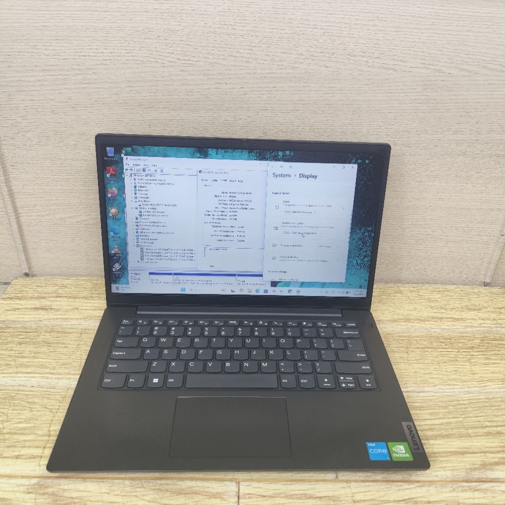 Laptop Second Lenovo V14 G2 Itl Core i3-1115g4 Ram 4gb Ssd 256gb Mx350 Hd