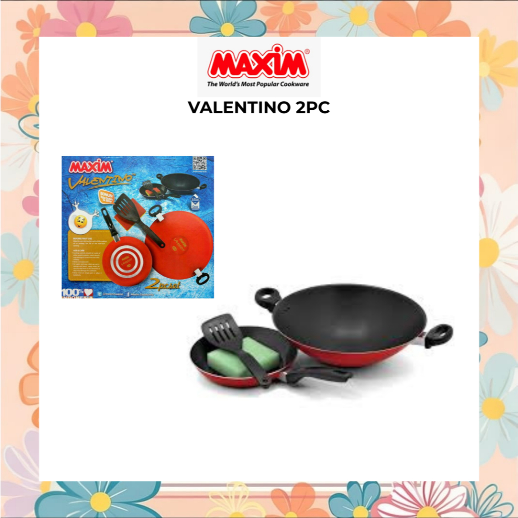 Maxim valentino 2pc set wajan pan valentino set